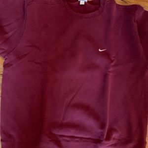 Red Nike Crewneck